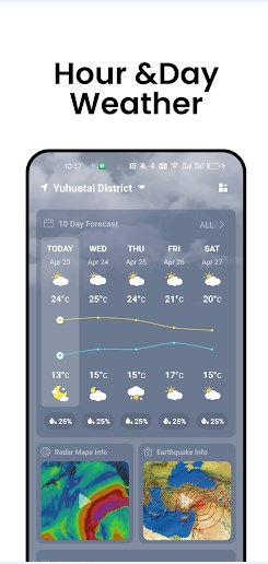 Light Weather Forecast&Radar app free download latest version