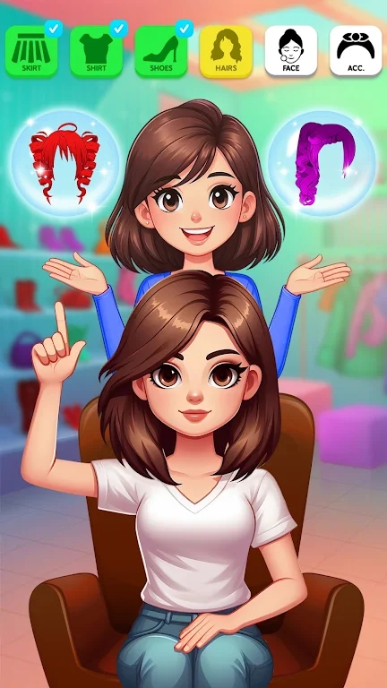 Left or Right Girl Dress Games apk download latest versionͼƬ1