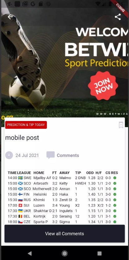 BetWizadTips apk download latest versionͼƬ1