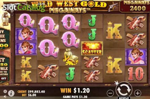 Wild West Gold Megaways Slot apk download v1.0 screenshot 4