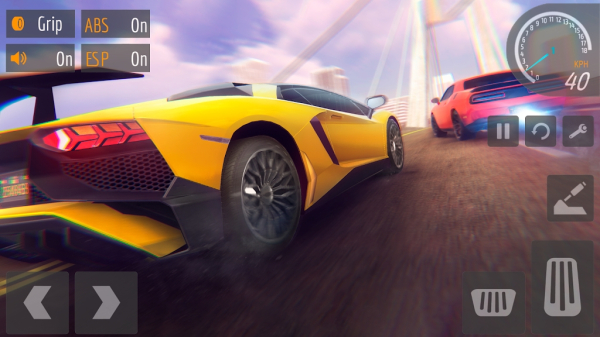 NS Burnout race game apk download for android