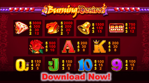 Burning Desire slot apk download for android