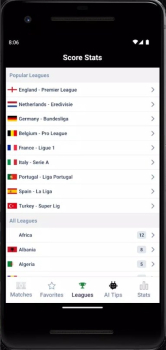 ScoreStats Live Scores Apk Latest Version v1.16 screenshot 3