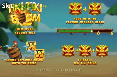 Tiki Tiki Boom slot app for android download v1.0 screenshot 1