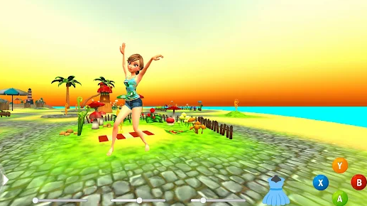 Virtual Toon Beach Dancer 2 Full Game Free Download v1.0.0 screenshot 2