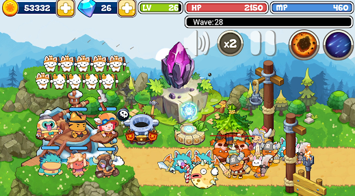 Castle Defense Fight Waves Apk Download for Android v1.0.3 screenshot 2