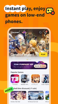 Funpass Cloud Gaming mod apk 5.0.4 premium unlocked unlimited time v5.0.4 screenshot 1