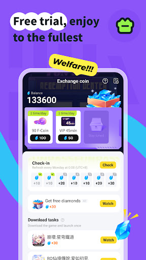 Funpass Cloud Gaming mod apk 5.0.4 premium unlocked unlimited time