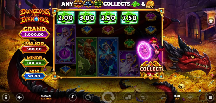 Dungeons and Diamonds slot apk download latest version v1.0.0 screenshot 3