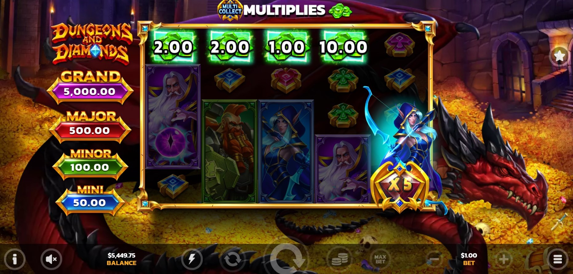 Dungeons and Diamonds slot apk download latest version