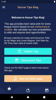 Soccer Tips King App Download 2024 v1.0.1 screenshot 1