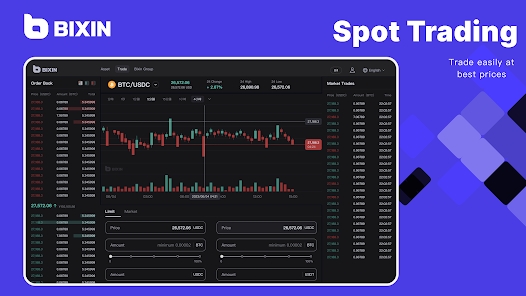 Bixin Virtual Assets Trading App for Android Download