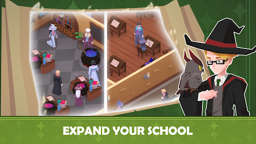 Idle magic school Wizard game apk download for android
