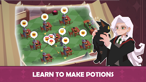 Idle magic school Wizard game apk download for android v1.0.1 screenshot 2