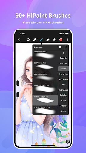 HiPaint Mod Apk 5.0.8 Premium Unlocked No Ads  5.0.8 screenshot 2