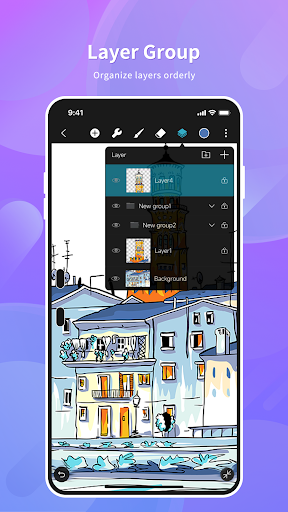 HiPaint Mod Apk 5.0.8 Premium Unlocked No Ads  5.0.8 screenshot 3