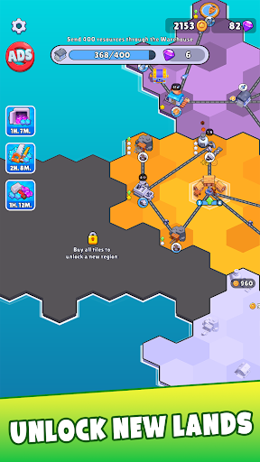 States Builder Mod Apk 1.6.0 Unlimited Money and Gems