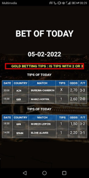 BETTING TIPS VIP 4 SURE ODDS apk free download latest version v1.1 screenshot 4