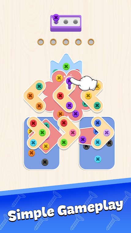 Screw Jam Wood Nuts & Bolts Apk Download for Android