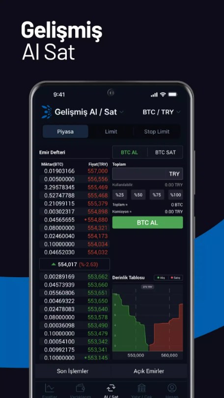 BtcTurk Kripto App for Android Download