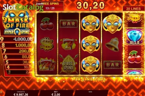 9 Masks of Fire HyperSpins Slot App for Android Download