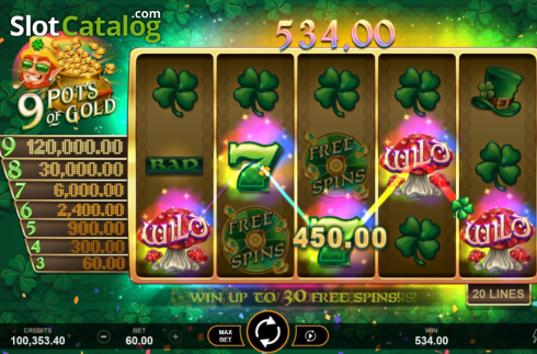 9 Pots of Gold Demo Latest Version v1.0 screenshot 2