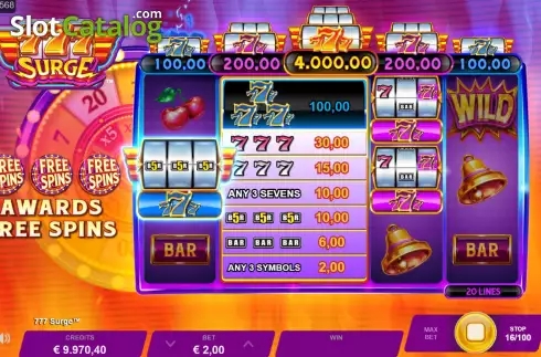 777 Surge Slot Free Download for Android v1.0 screenshot 4