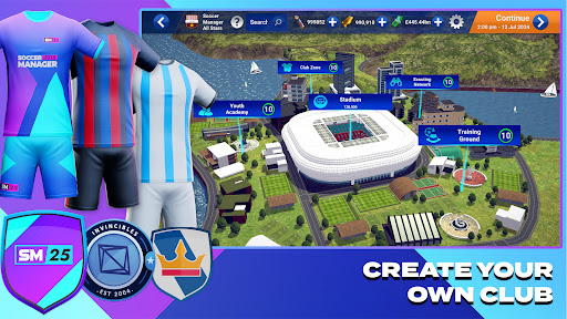 Soccer Manager 2025 mod apk unlimited money and credits v0.1.1 screenshot 3