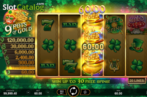 9 Pots of Gold Demo Latest Version v1.0 screenshot 4