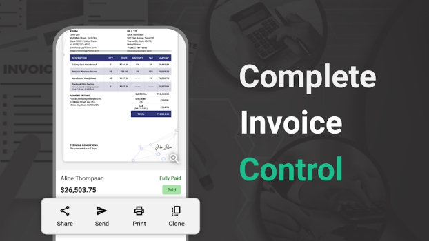 Invoice Maker Quick & Easy app free download v1.1.5 screenshot 1