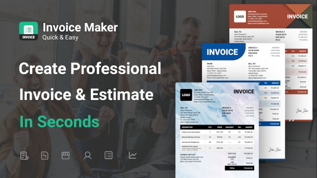 Invoice Maker Quick & Easy app free download v1.1.5 screenshot 2