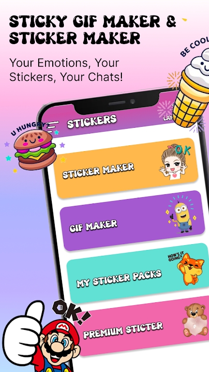 AI Sticky GIF Maker & Stickers app download for androidͼƬ1