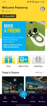 Chuze Fitness app download apk latest version v1.2.0 screenshot 2