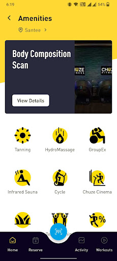 Chuze Fitness app download apk latest version