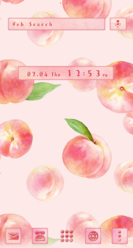 Juicy Peaches Theme +HOME app download for android v1.0.0 screenshot 3