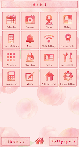 Juicy Peaches Theme +HOME app download for android