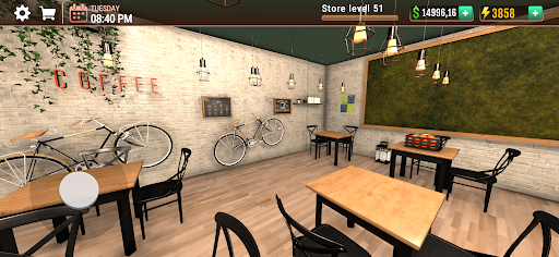 Coffee Shop Simulator 3D Cafe mod apk unlimited everything no ads v0.16 screenshot 4