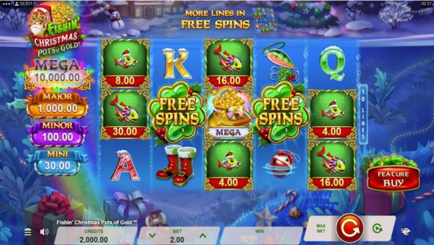 Fishin＇ Christmas Pots of Gold free play apk download v1.0.0 screenshot 2