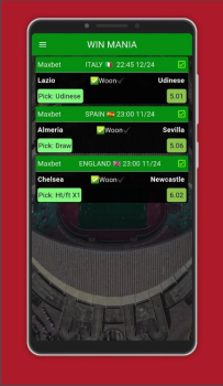 Win Mania Vip Odds Apk Download for Android v1.0.0 screenshot 1