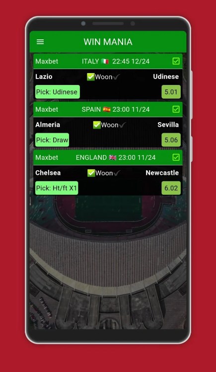 Win Mania Vip Odds Apk Download for Android