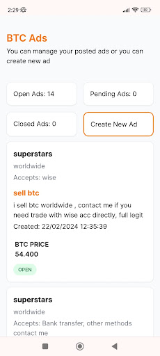 Bitcoin exchange Local BTC app free download latest versionͼƬ1