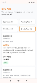 Bitcoin exchange Local BTC app free download latest version v1.1 screenshot 4