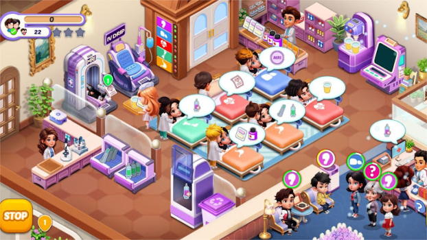 Hospital Story Clinic Game mod apk download latest version v1.0.17 screenshot 2