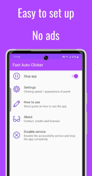 Fast Auto Clicker apk old version download v1.0.0 screenshot 3