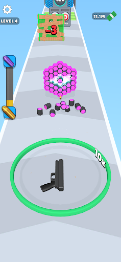 Spin Shots Run mod apk unlimited money