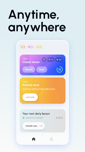 Speak English with Loora AI mod apk premium unlocked v1.4.0ͼ