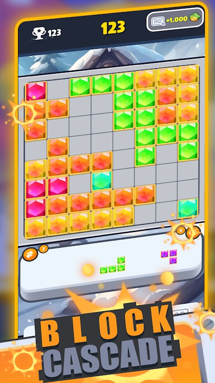 Block Cascade Line Challenge apk download for androidͼƬ1