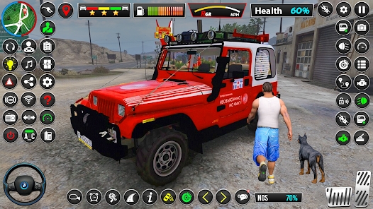 4x4 Offroad Jeep Simulator Apk Download for Android v1.1 screenshot 2