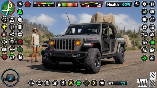 4x4 Offroad Jeep Simulator Apk Download for Android v1.1 screenshot 3