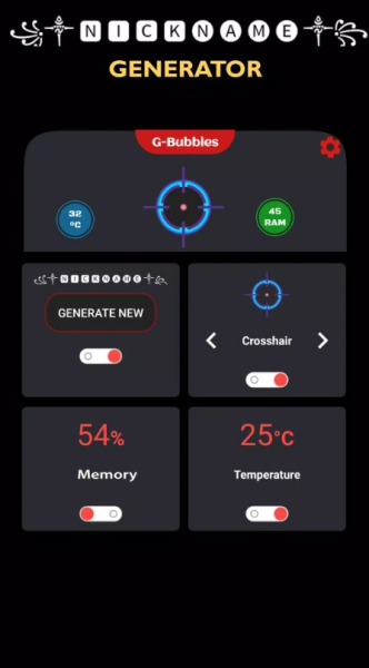 Crosshair & Nickname Generator App for Android Download
